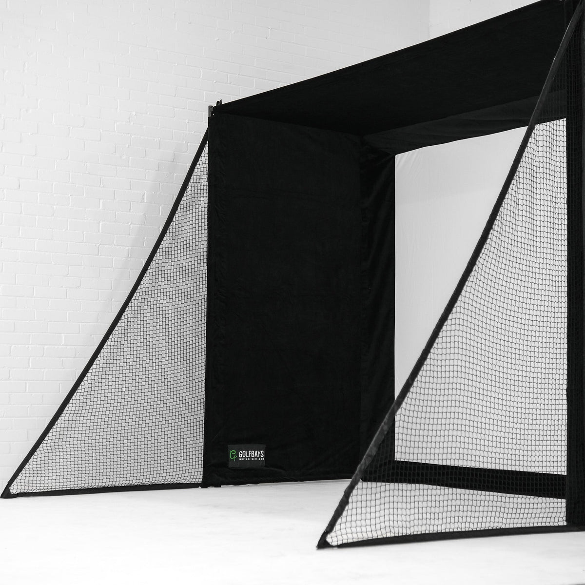 Simbox Golf Simulator Enclosure - 7 Sizes, Pro + Impact Screen and Frame