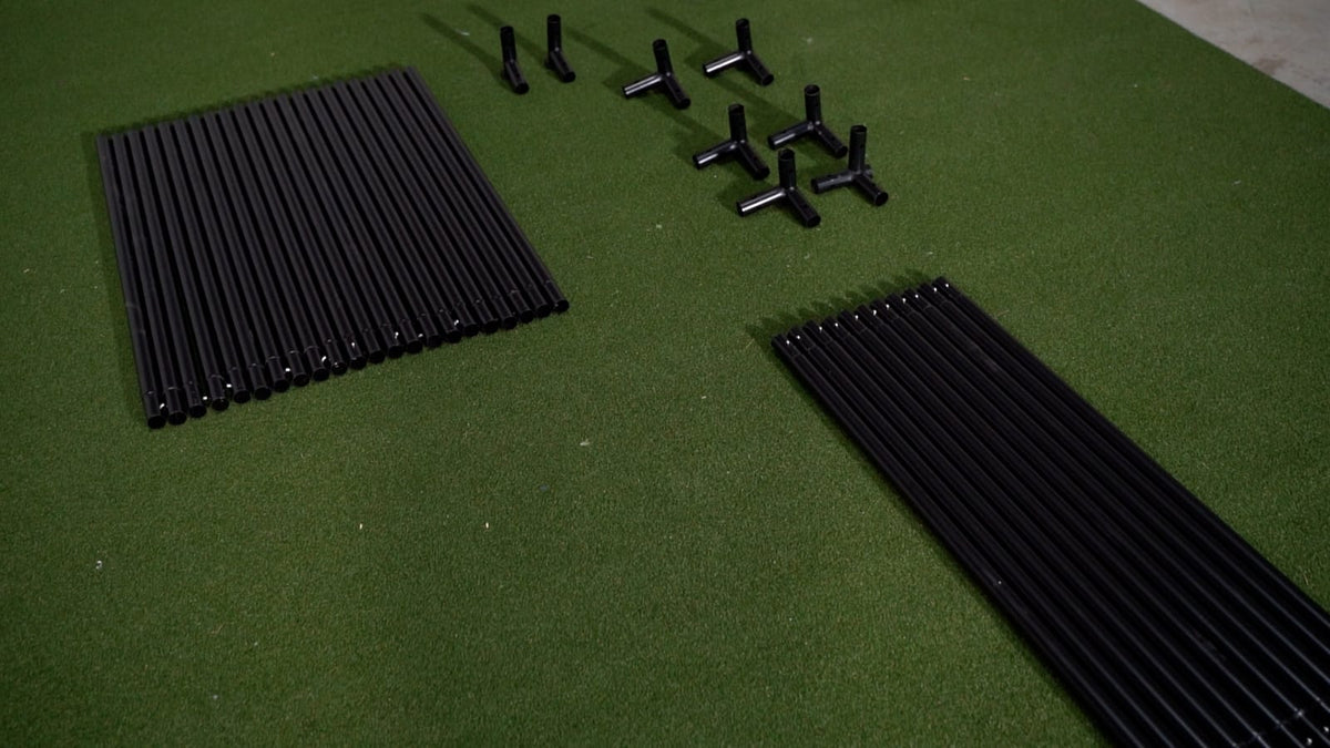 Simbox Golf Simulator Enclosure - 7 Sizes, Pro + Impact Screen and Frame