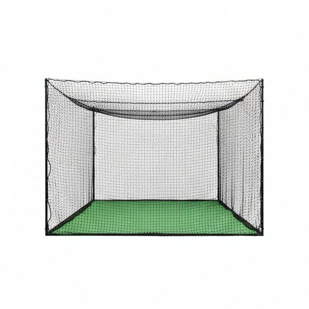 Batting Cage Nets: #60 Twisted Knotted Black Polyethylene. Heavy Duty, Commercial Grade