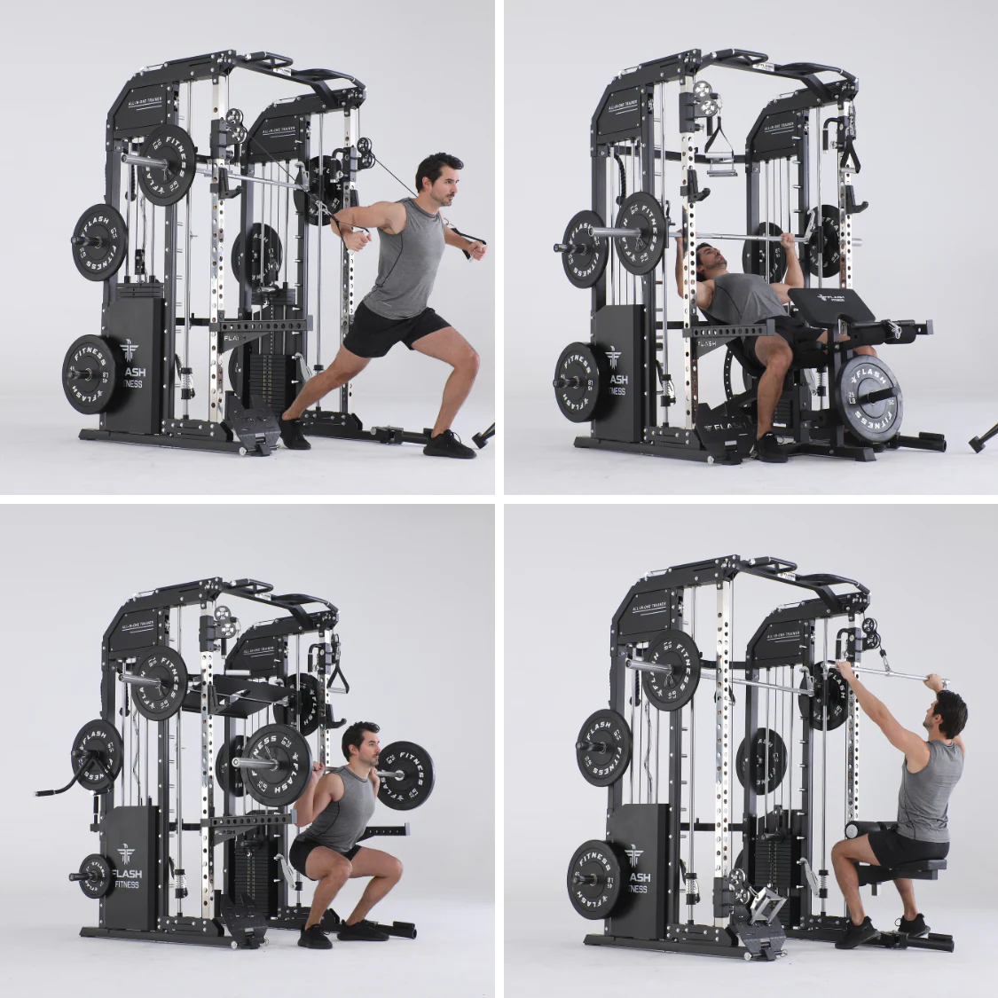 Flash F30 All-In-One Trainer Smith Machine Combo Package
